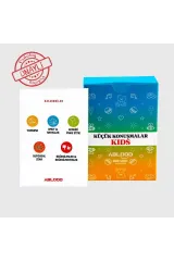 Ablood Küçük Konuşmalar Kids İletişim Becerilerini Destekleyici Eğitici Çocuk Oyunu