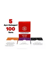 Ablood Tanışalım mı? Romantik İlişki Soru Kartları - Çiftler İçin Daha Derin İletişim İçin 100 Soru