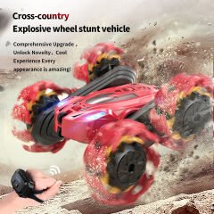 Uzaktan Kumandalı Çift Taraflı Drift Arabası RC Dublör Araba