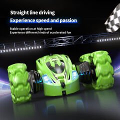 Uzaktan Kumandalı Çift Taraflı Drift Arabası RC Dublör Araba
