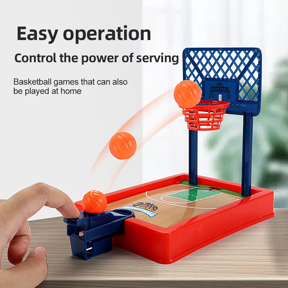 Mini Parmak Basketbol Oyunu – Masaüstü Basket Atış Makinesi